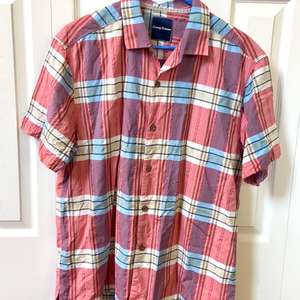 Tommy Bahama Silk Blend Button Down Shirt